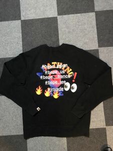 BAPE TOKYO A BATHING APE スウェットトレーナー SIZE L