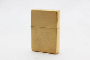 ZiPPO ジッポー　自由の女神　G　XV 刻印　ゴールド　60サイズ