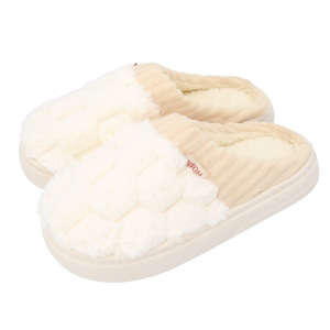 ☆ ホワイト ☆ 36-37(22.5-23cm) ☆ ルームシューズ ふわふわ スリッパ pmyslipper1110 ルームシューズ あったか スリッパ