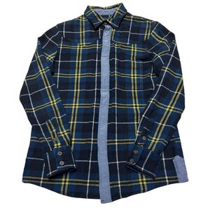 BEAMS ビームス 長袖シャツ ネルシャツ 比翼 チェック M