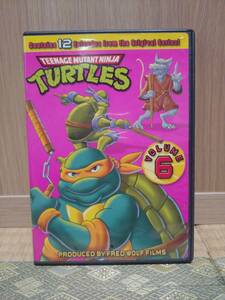 アメリカ版 Teenange Mutant Ninja Turtles - Volume 6 DVD (Region 1)