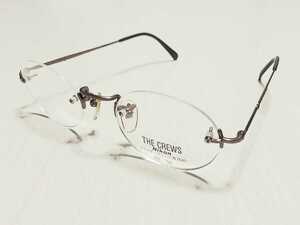 新品　THE CREWS ザクリューズ　Nikon　ニコン　メガネ　眼鏡　高級感　オシャレ　上品　ツーポイント　プラスチックレンズ専用