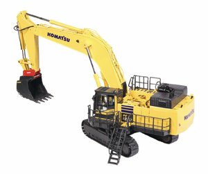 NZG 1/50 KOMATSU PC 1250-11 excavator with Lehnhoff quick coupler 建設重機　ショベル