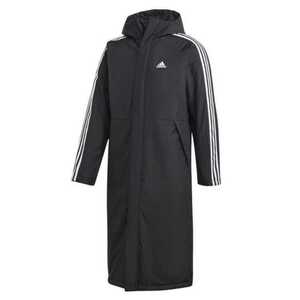 アディダス ライト インサレーテッドコート(メンズ) M ブラック×ホワイト #IZH00-GF0000 LIGHT INSULATED COAT ADIDAS 新品 未使用