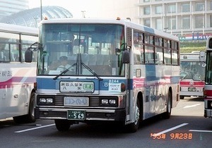 【 バス写真 Lサイズ 】 西鉄 懐かしのS型1987年式 ■ 8244久留米22か0569 ■ ３枚組