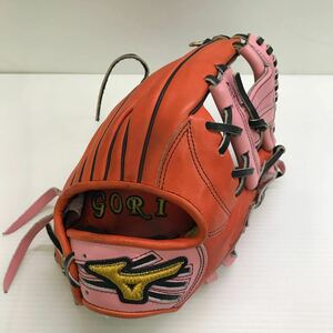 G-1624 ミズノ MIZUNO ミズノプロ オーダー 軟式 内野手用 グローブ グラブ 野球 中古品 刺繍入り