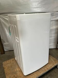 アクア AQUA 全自動電気洗濯機 AQW-BK45G 2019年製 4.5kg 本体のみ　中古 動作確認済【配送不可・愛知県直接引き取り限定 】