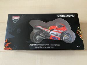 新品 MINICHAMPS ミニチャンプス PMA 1/12 ドゥカティ デスモセディチ GP 11.2 バレンティーノ・ロッシ MOTOGP 2011 RC211V RC213V YZR-M1