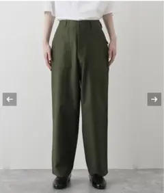 【美品】ciota Baker Pants  バックサテンベイカーパンツ