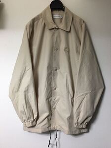 DROLE DE MONSIEUR フランス製 NFPM COACH JACKET ベージュ ドロールドムッシュ コーチジャケット オーバーサイズ ブルゾン ナイロン