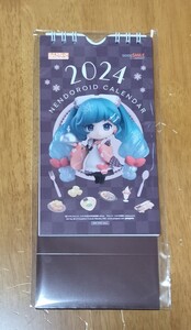 卓上カレンダー　ねんどろいど2024年　