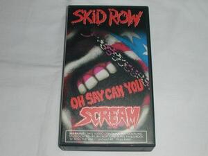 【VHS】スキッド・ロウ/スクリーム SKID ROW/SCREAM 中古