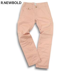 R.NEWBOLD ポールスミス 通年★ スリム コットン ツイル チノ パンツ チノパン Sz.M　メンズ　A4B04006_8#R