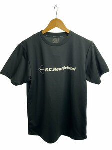 F.C.R.B.(F.C.Real Bristol)◆Tシャツ/S/ポリエステル/BLK/FCRB-210026/21SS/AUTHENTIC MESH TEE