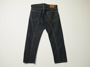 SCYE　サイ　デニムパンツ　正規品　W26　1211-81075　リジッド　ジーンズ　クロップド　インディゴ　ジーパン　マスターピース　