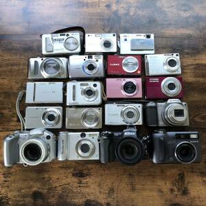まとめ コンパクトデジタルカメラ 14点 セット / Fujifilm Sony Nikon Canon Panasonic Lumix Olympus Casio Ricoh コンデジ 大量 #8776
