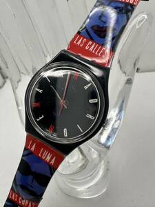 【SWATCH】クォーツ　腕時計　中古品　電池交換済み　稼動品　わけあり 70-10