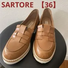 SARTORE サルトル　ローファー　【36】キャメル