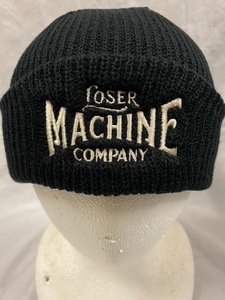 LOSER MACHINE製ニットキャップ ルーザーマシーン製ニット帽 ハーレー チョッパー ブレイクアウト スポーツスター ミルウォーキーエイト