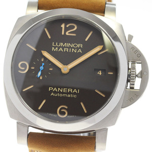 パネライ PANERAI PAM01351 ルミノールマリーナ 1950 3デイズ 自動巻き メンズ 箱・保証書付き メーカーOH済_847773