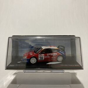 デアゴスティーニ ラリーカーコレクション 1/43 Citroen Xsara WRC #18 シトロエン クサラ モンテカルロ 2003 ミニカー モデルカー