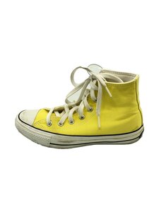 CONVERSE◆ハイカットスニーカー/24cm/YLW/キャンバス/1CK729