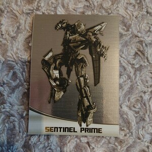 TRANS FORMERS DARK OF THE MOON ☆ OFFICIAL TRADING CARDS ☆ Chromium Card SENTINEL PRIME ☆ トランスフォーマー センチネルプライム