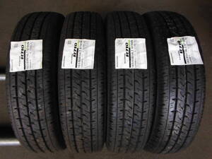 L2651　送料無料! 新品 【4本SET総額35,800円】165/80R14 97/95N （旧表示 165R14 8PR）ブリヂストン ECOPIA R710 165/80/14 現品限り!