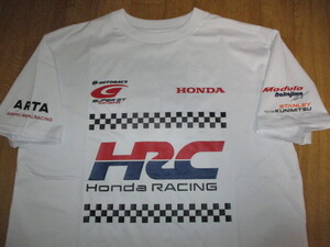 ARTAスーパーオートバックス・GT3・無限ホンダ・HRC・チーム国光・シビックタイプRモデル　ドライTシャツ　極美中古　サイズXL　ジャケット