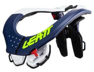 キッズ用 3.5 ネックブレース LEATT 24 ブルー　子供用 ジュニア用　モトクロス カート　リアット 正規輸入品 WESTWOODMX