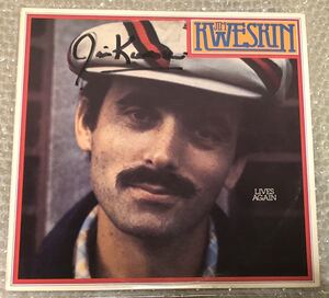 ジム・クエスキン　直筆サイン入り LP Jim Kweskin 「LIVES AGAIN」