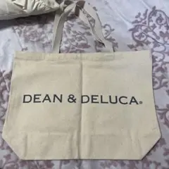 DEAN & DELUCA エコバッグ ベージュ 大きめ