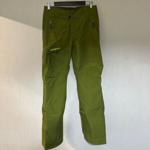 patagonia パタゴニア GORE-TEX ゴアテックス POWDER BOWL PANTS パウダー ボウル パンツ S グリーン系