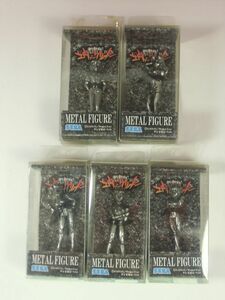 SEGA METAL FIGURE より 5種　シンジ/レイ/アスカ/カヲル/ミサト　新世紀エヴァンゲリオン　メタルフィギュア　プライズ