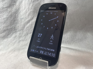 ◎中古◎ドコモ〇らくらくスマートフォン F-04J 富士通 ブラック SIMロック解除済み