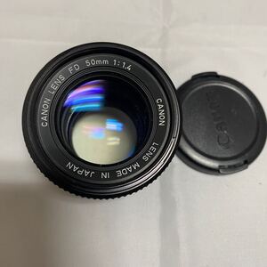 CANON LENS FD 50mm 1:1.4 レンズ動作未確認　ジャンク品扱い