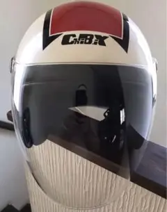 珍品希少　パステルロード ちーびーエックス風　CBXカラージェットヘルメット