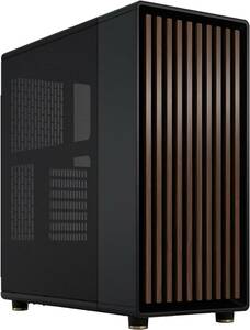 【新品、未使用】Fractal Design North Charcoal Black FD-C-NOR1C-01 / フラクタルデザイン ミドルタワー ATX 自作 PCケース 黒 メッシュ