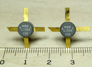 NEC製 高周波出力トランジスター 2SC1594 2個セット　管291
