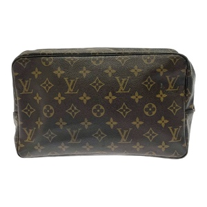 LOUIS VUITTON ルイ・ヴィトン M47522 モノグラム PVC トゥルーストワレット28 ブラウン 314672 セカンドバッグ