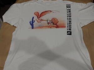 1991 VINTAGE NIKE T-shirts AIRMAX180 【Ralph Steadman】　銀タグ　米国製　size　XL 