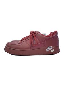 NIKE◆AIR FORCE 1 07 LTHR/エアフォースレザー/レッド/AJ7280-600/US10.5/RED