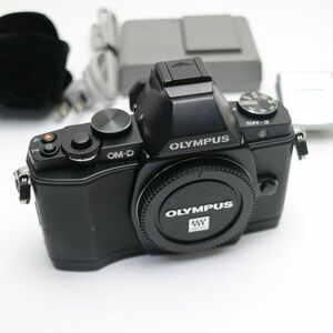 超美品 E-M5 ブラック ボディ 即日発送 デジ1 OLYMPUS デジタルカメラ 本体 あすつく 土日祝発送OK