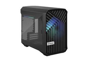 【中古】Fractal Design Torrent Nano RGB Black TG Light Tint ミニタワー型PCケース FD-C-T