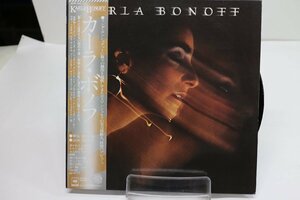 [TK3034LP] LP カーラ・ボノフ/同タイトル(karla bonoff) 帯付き ライナーノーツ歌詞等欠品 再生まずまず良好 1st ジャケ準美品