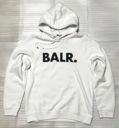 【Lサイズ 白】BALR. スウェットパーカー プルオーバー ボーラー