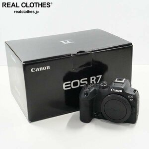 Canon/キャノン EOS R7 APS-C CMOSセンサー搭載 デジタル ミラーレスカメラ ボディ 簡易動作確認済み /080