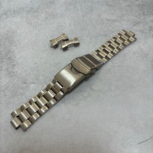 1円スタート SEIKO セイコー プロスペックス ダイバー 純正ベルト チタン Titanium 美品 パーツ 部品 メンズ 1スタ