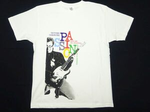 ★新品♪長渕剛★2005年墨アートTシャツ/白メンズホワイト詩画展PASSION情熱ライブツアーグッズロックTシャツCDVD福岡