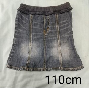  babyGAP ベビーギャップ ダメージデニムスカート 110センチ ボトムス 110cm